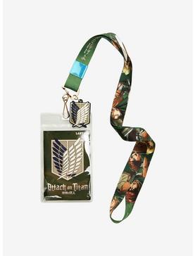 Attack on Titan Characters Lanyard - BoxLunch Exclusive, , hi-res