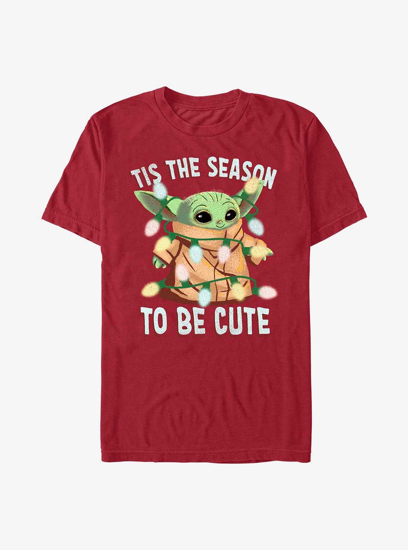 Star Wars The Mandalorian Grogu To Be Cute T-Shirt, CARDINAL, hi-res