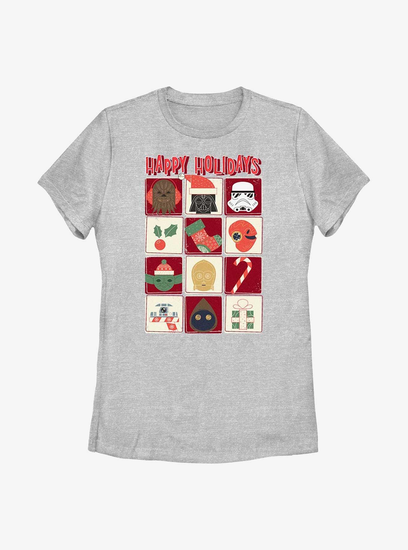 Star Wars Holiday Icons Womens T-Shirt, , hi-res