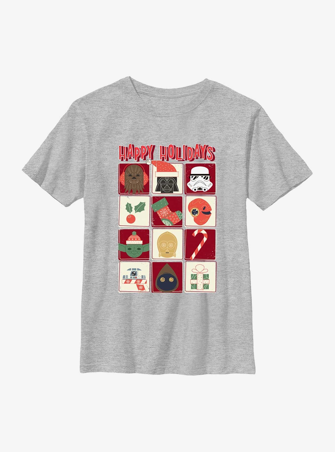 Star Wars Holiday Icons Youth T-Shirt, , hi-res