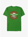 Star Wars The Mandalorian Grogu Merry Christmas T-Shirt, KELLY, hi-res