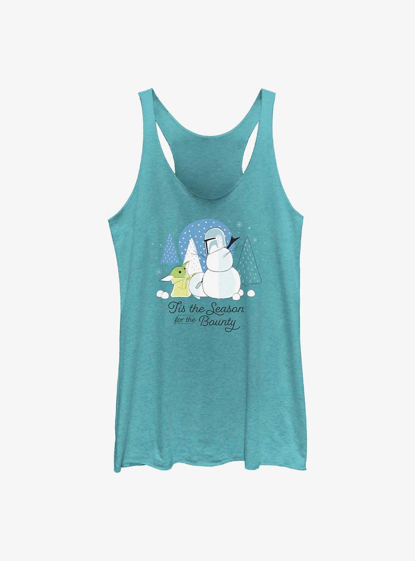 Star Wars The Mandalorian Bounty Season Womens Tank Top, TAHI BLUE, hi-res