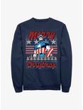 Marvel Captain America Christmas Sweatshirt, NAVY, hi-res