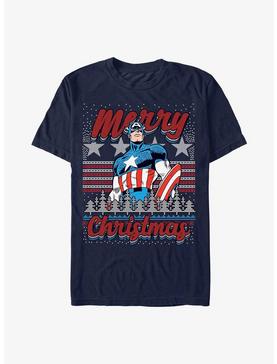 Marvel Captain America Christmas T-Shirt, , hi-res