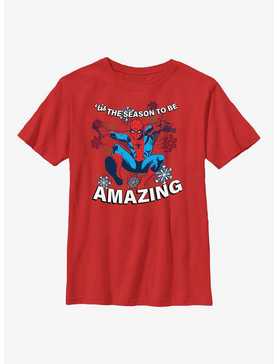 Marvel Holiday Spider-Man Youth T-Shirt, , hi-res