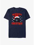 Star Wars Vader Merry Christmas T-Shirt, NAVY, hi-res
