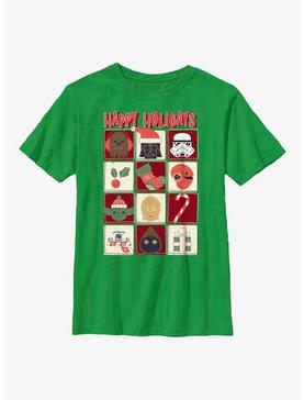 Star Wars Holiday Icons Youth T-Shirt, , hi-res