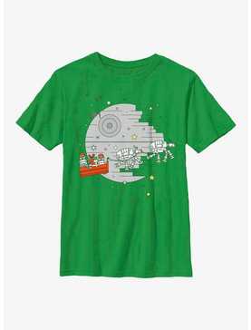 Star Wars Christmas Death Star Youth T-Shirt, , hi-res