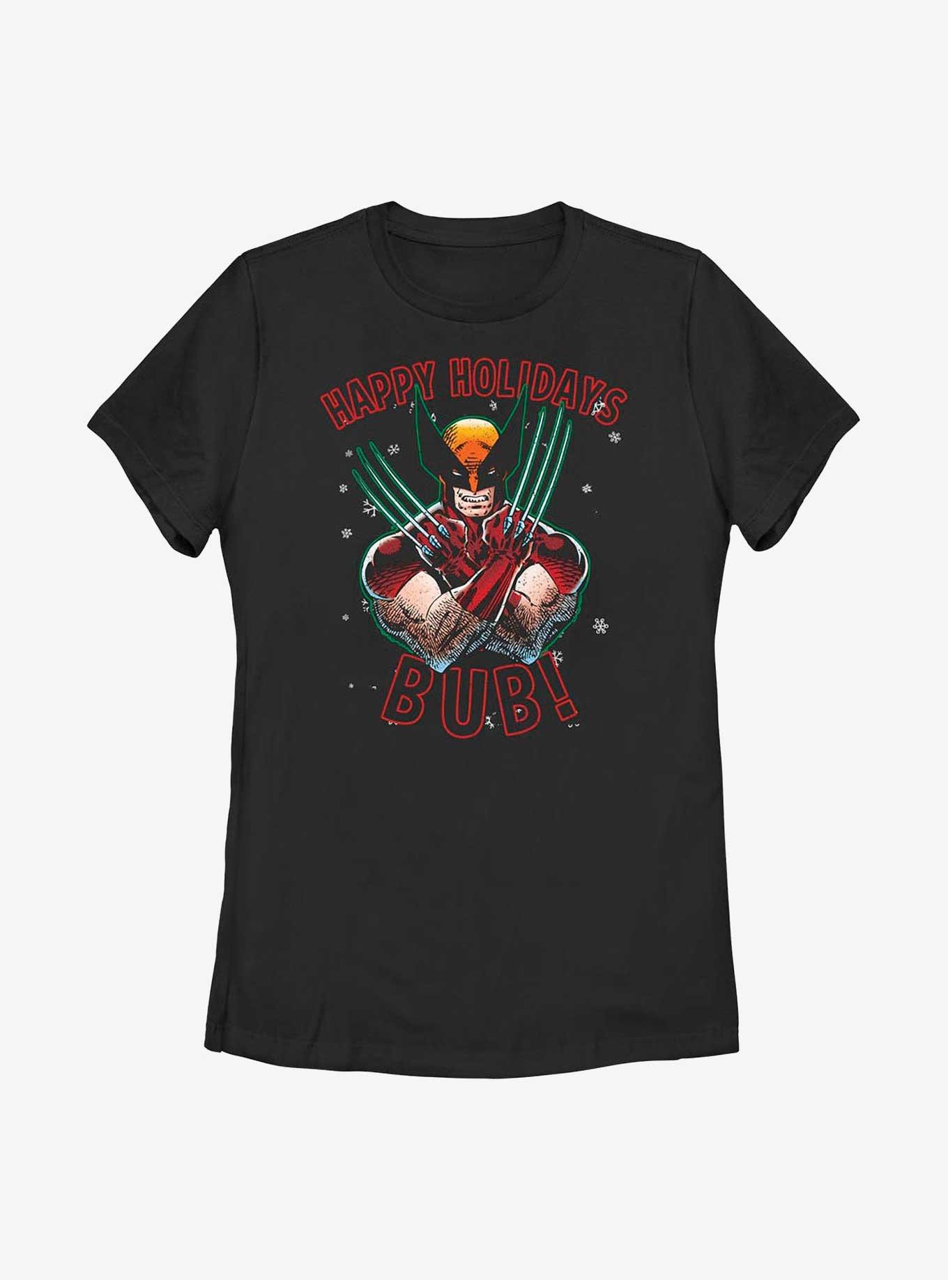 Marvel X-Men Wolverine Holidays Womens T-Shirt, , hi-res