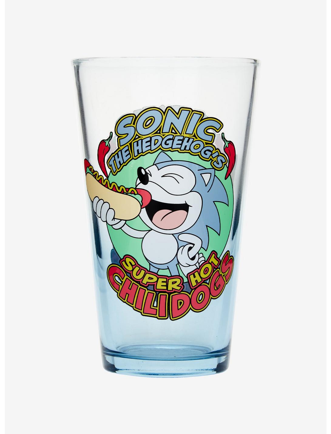 Sonic the Hedgehog Super Hot Chilidogs Pint Glass, , hi-res