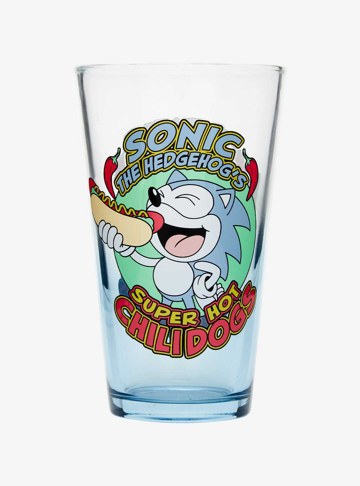 Sonic the Hedgehog Super Hot Chilidogs Pint Glass, , hi-res