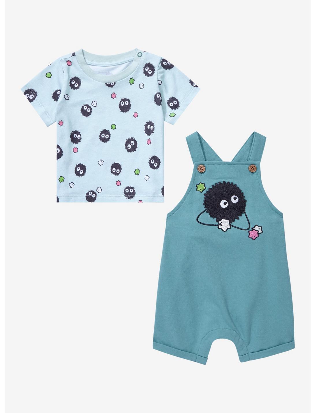 Studio Ghibli Spirited Away Soot Sprite Infant Overall Set - BoxLunch  Exclusive