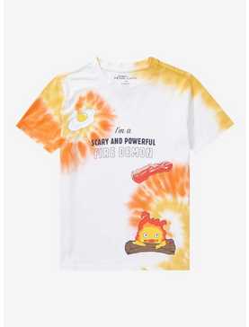 Studio Ghibli Howl's Moving Castle Calcifer Tie-Dye Youth T-Shirt - BoxLunch Exclusive, , hi-res