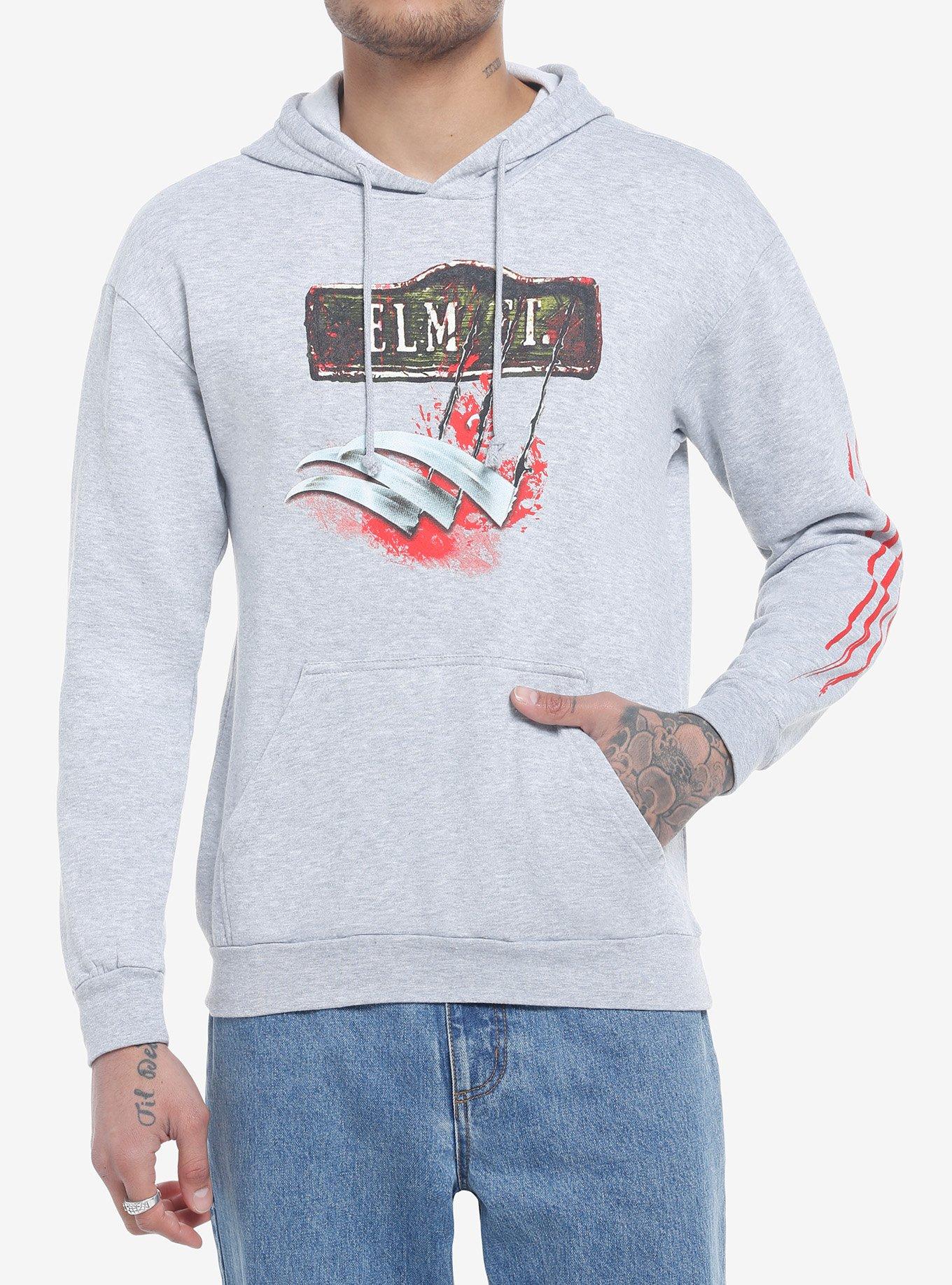 A Nightmare On Elm Street Claws Hoodie, GREY, hi-res