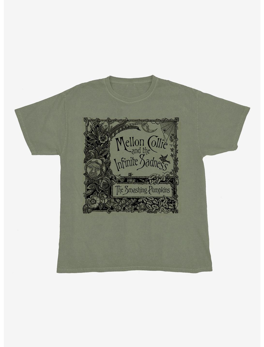 The Smashing Pumpkins Mellon Collie & The Infinite Sadness Baroque Boyfriend Fit Girls T-Shirt, SAGE, hi-res