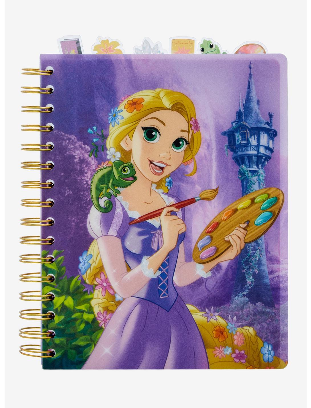 Disney Tangled Rapunzel Painting Figural Tab Journal, , hi-res