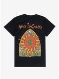 Alice In Chains Stain Glass Boyfriend Fit Girls T-Shirt, BLACK, hi-res