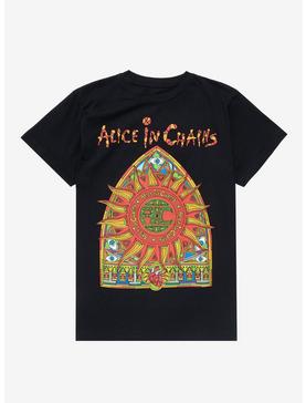 Alice In Chains Stain Glass Boyfriend Fit Girls T-Shirt, , hi-res
