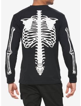 Skeleton Torso Long-Sleeve T-Shirt, , hi-res