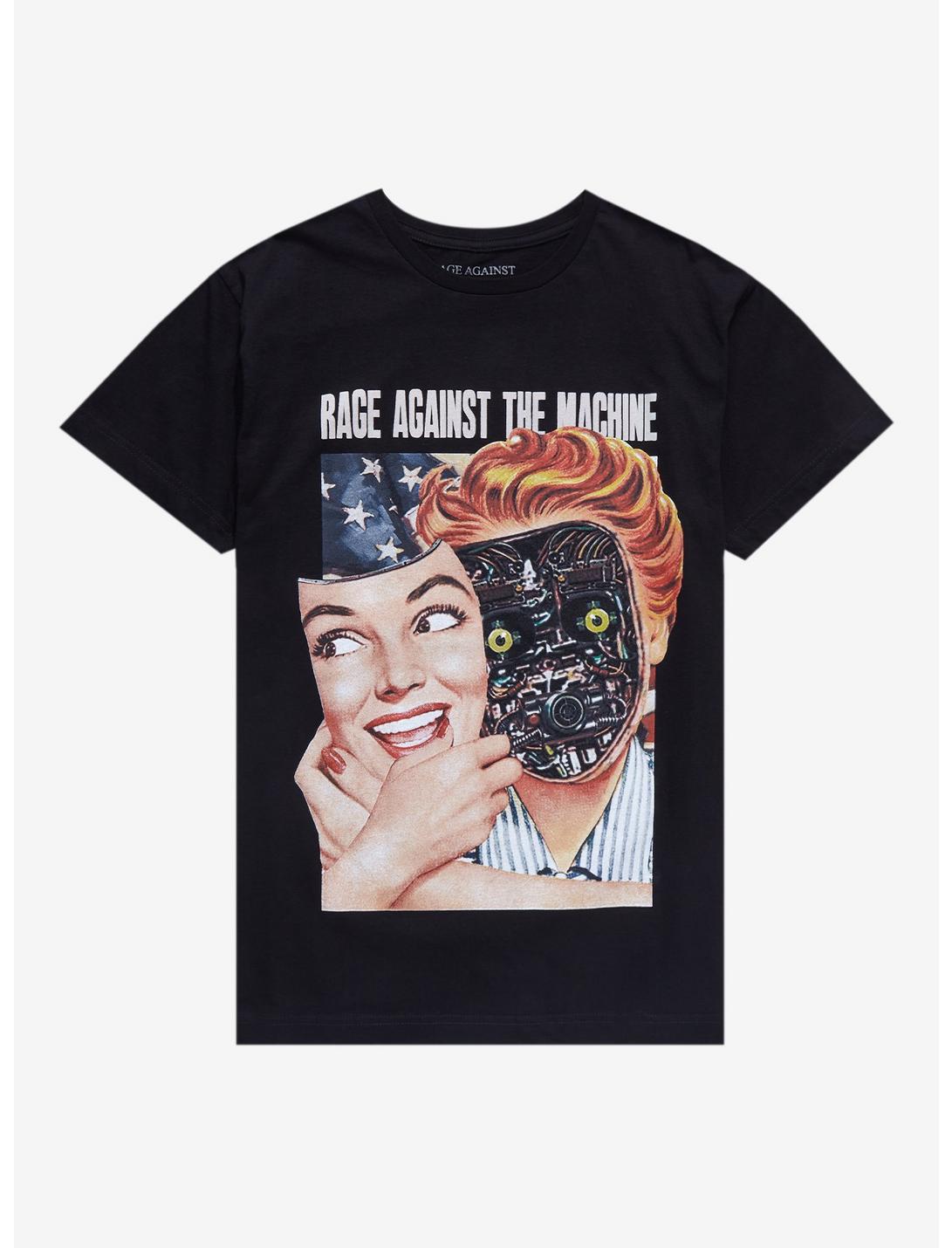 Rage Against The Machine Public Service Announcement Tour 2022 T-Shirt, BLACK, hi-res