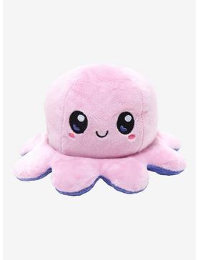 Tee Turtle Octopus Purple & Pink Reversible Plush Hot Topic Exclusive, , hi-res