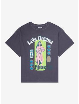 Plus Size Star Wars Princess Leia Tonal Women's T-Shirt - BoxLunch Exclusive, , hi-res