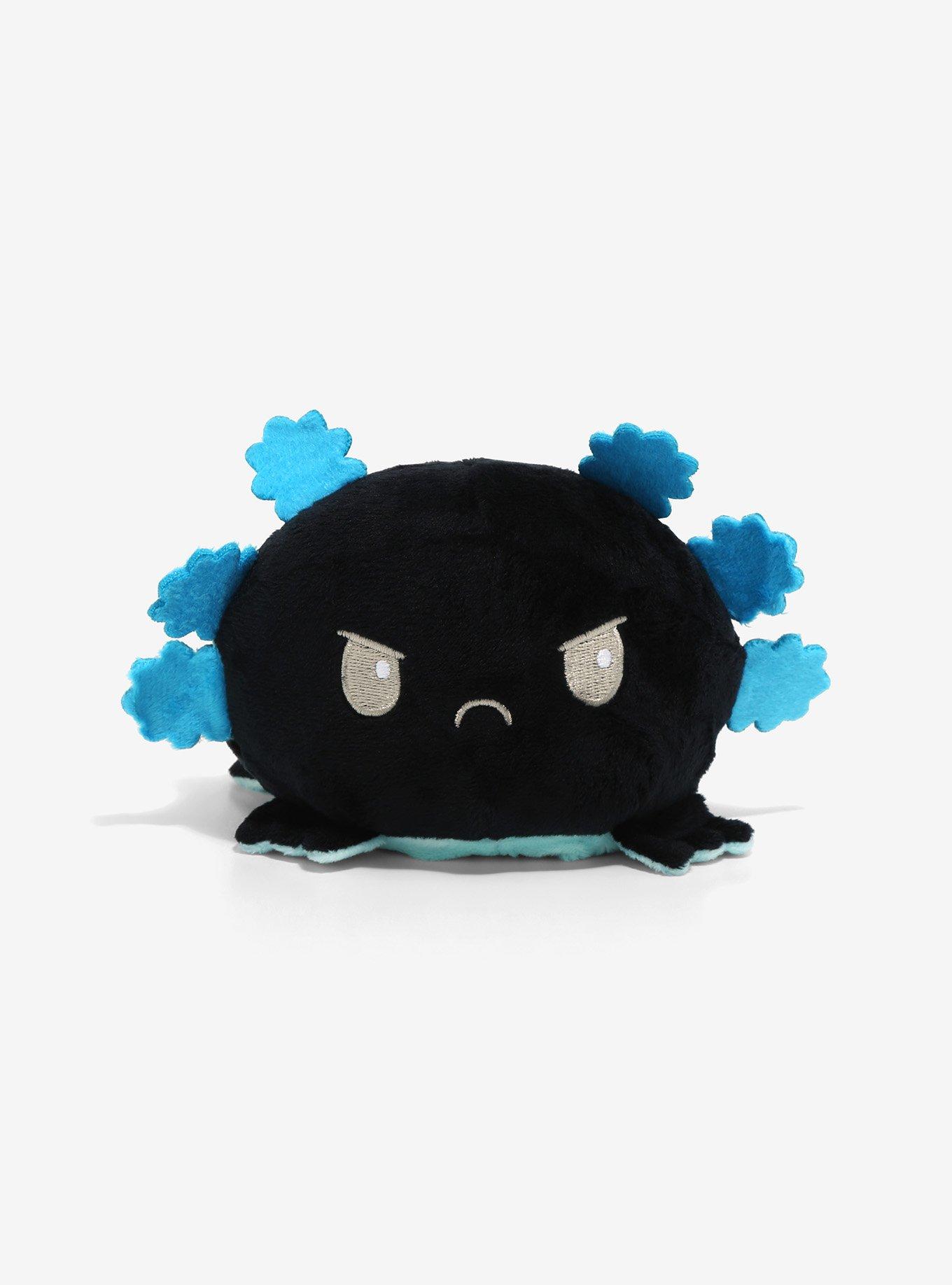Tee Turtle Axolotl Blue & Black Reversible Plush, , hi-res