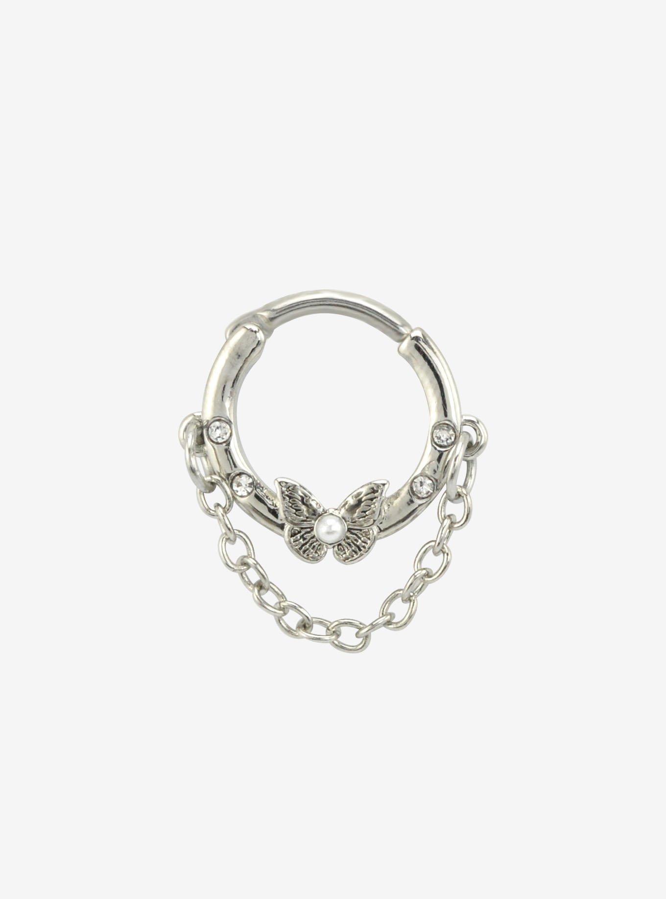 Steel Butterfly Chain Hinged Clicker, , hi-res