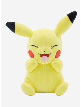 Plus Size Pokemon Happy Pikachu Plush, , hi-res