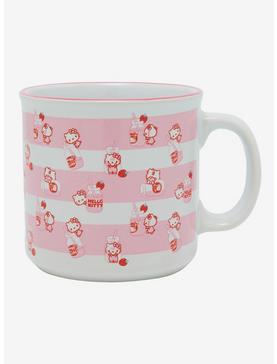 Plus Size Hello Kitty Strawberry Milk Camper Mug, , hi-res