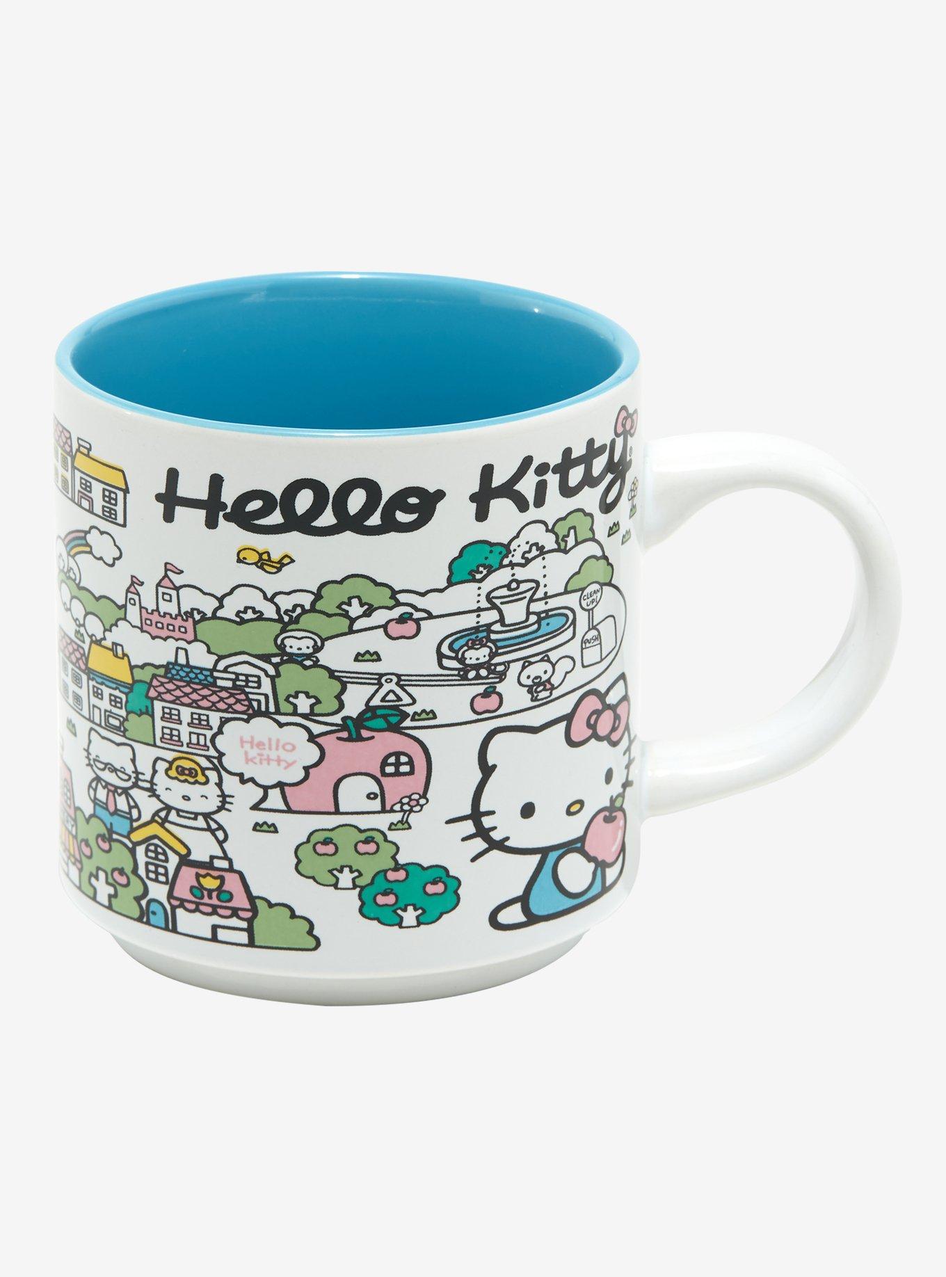 Hello Kitty Neighborhood Scene Mug, , hi-res
