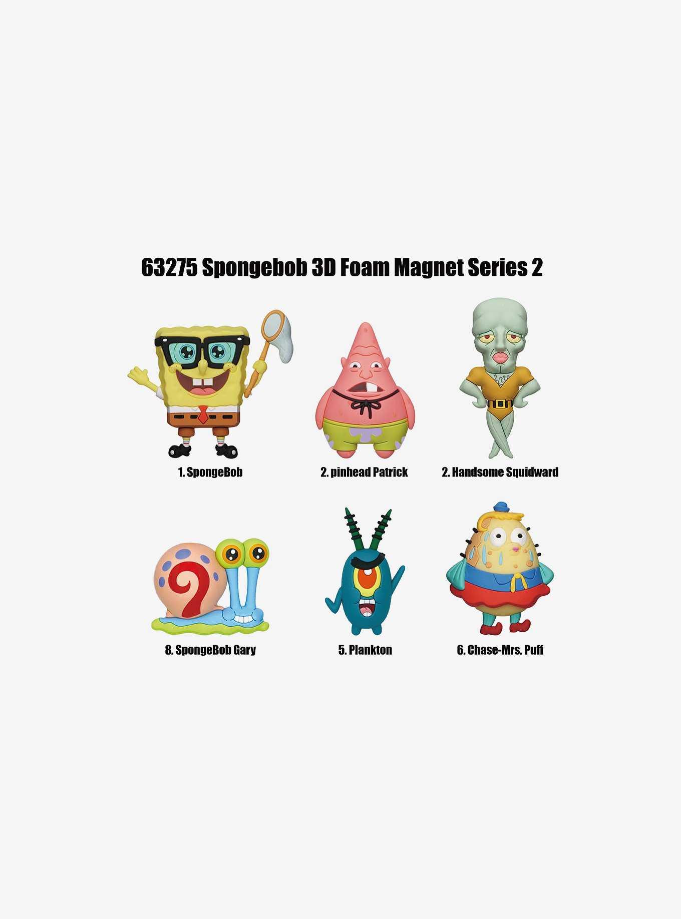 SpongeBob SquarePants Series 2 Blind Bag 3D Magnet, , hi-res
