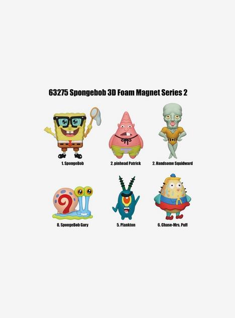 SpongeBob SquarePants Series 2 Blind Bag 3D Magnet | Hot Topic