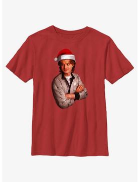 Stranger Things Santa Steve Youth T-Shirt, , hi-res
