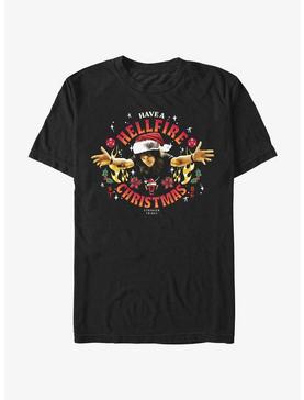 Stranger Things Hellfire Christmas Santa Eddie T-Shirt, , hi-res