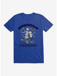 Rick And Morty Happy Human Holiday T-Shirt, ROYAL BLUE, hi-res