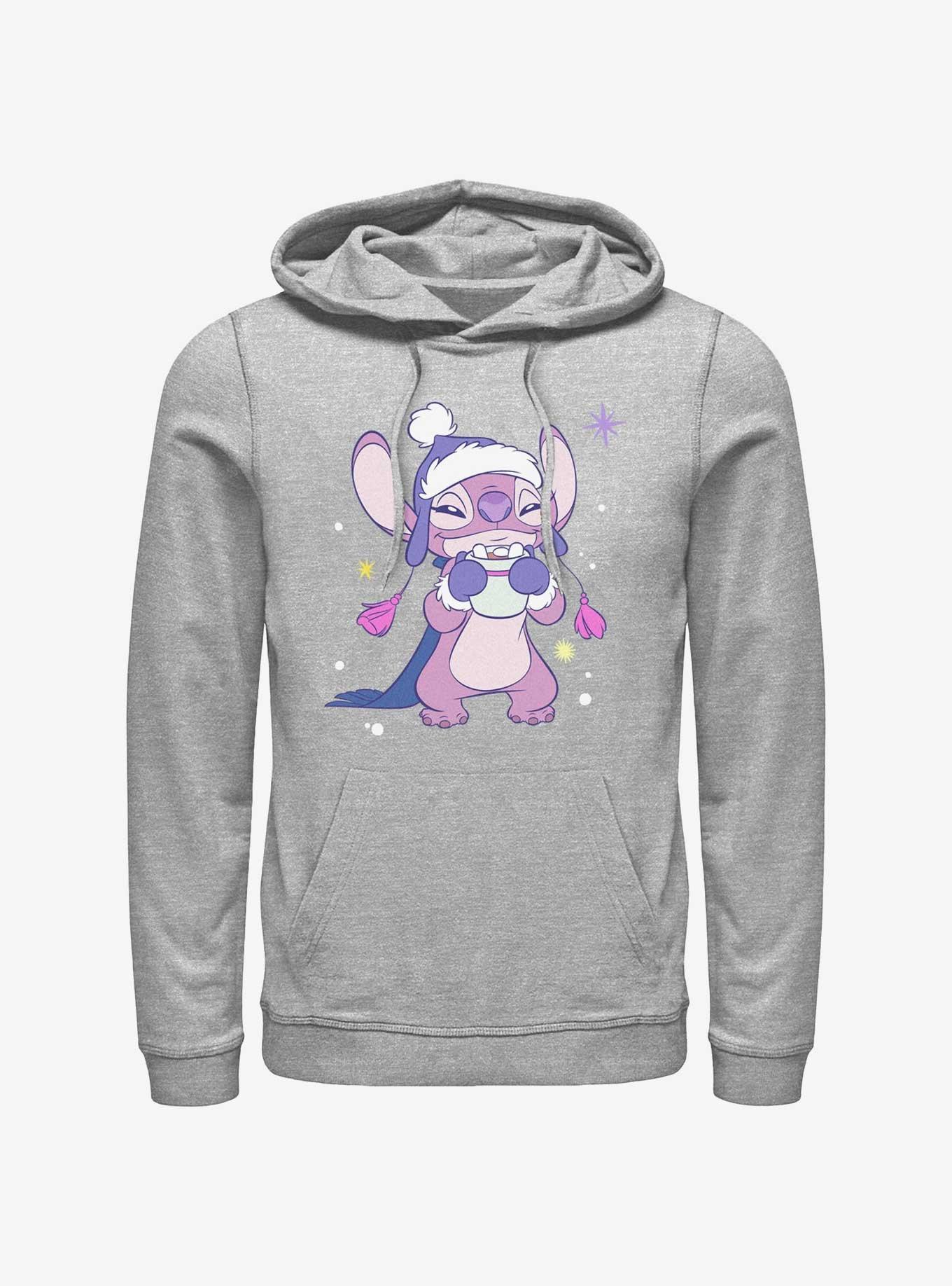 Disney Lilo & Stitch Cozy Angel Hot Cocoa Hoodie, , hi-res