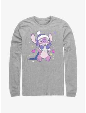 Disney Lilo & Stitch Cozy Angel Hot Cocoa Long-Sleeve T-Shirt, , hi-res