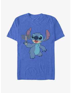 Disney Lilo & Stitch Hanukkah Menorah T-Shirt, , hi-res