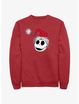 Disney The Nightmare Before Christmas Santa Hat Jack Sweatshirt, , hi-res