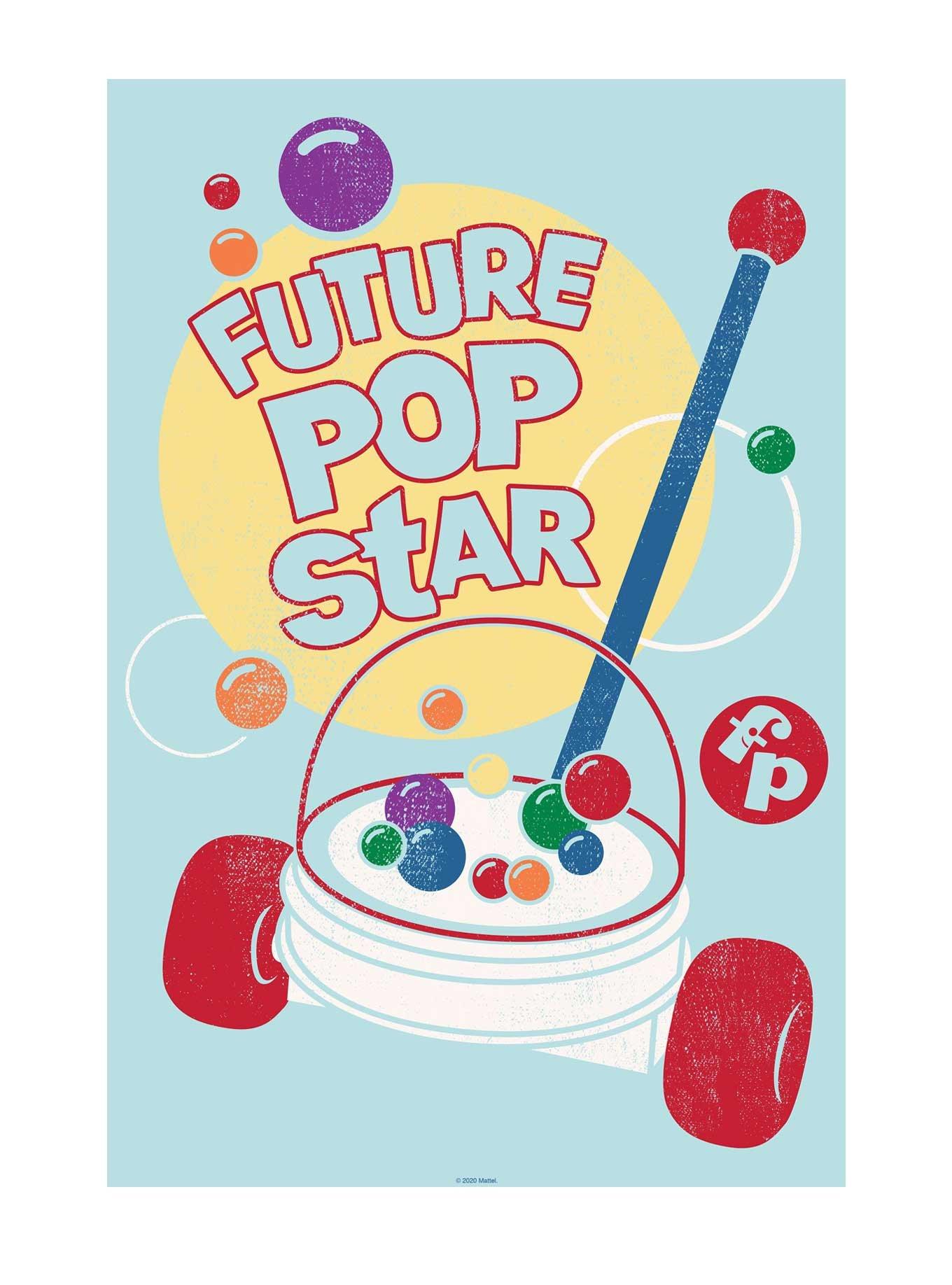 Fisher-Price Future Pop Star Corn Popper Poster, WHITE, hi-res