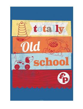 Fisher-Price Totally Old School Poster, , hi-res