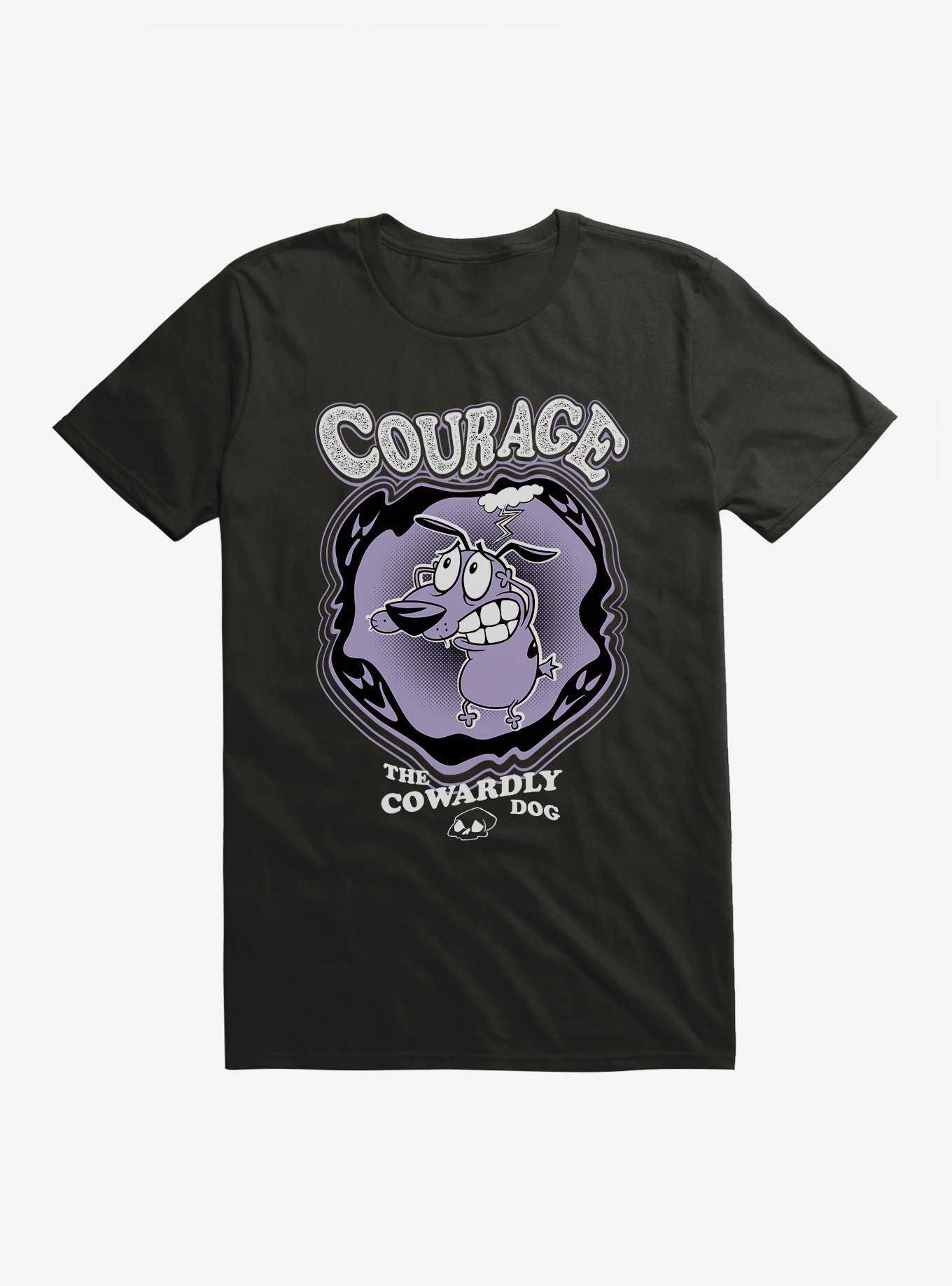 Courage The Cowardly Dog Anxious T-Shirt, , hi-res
