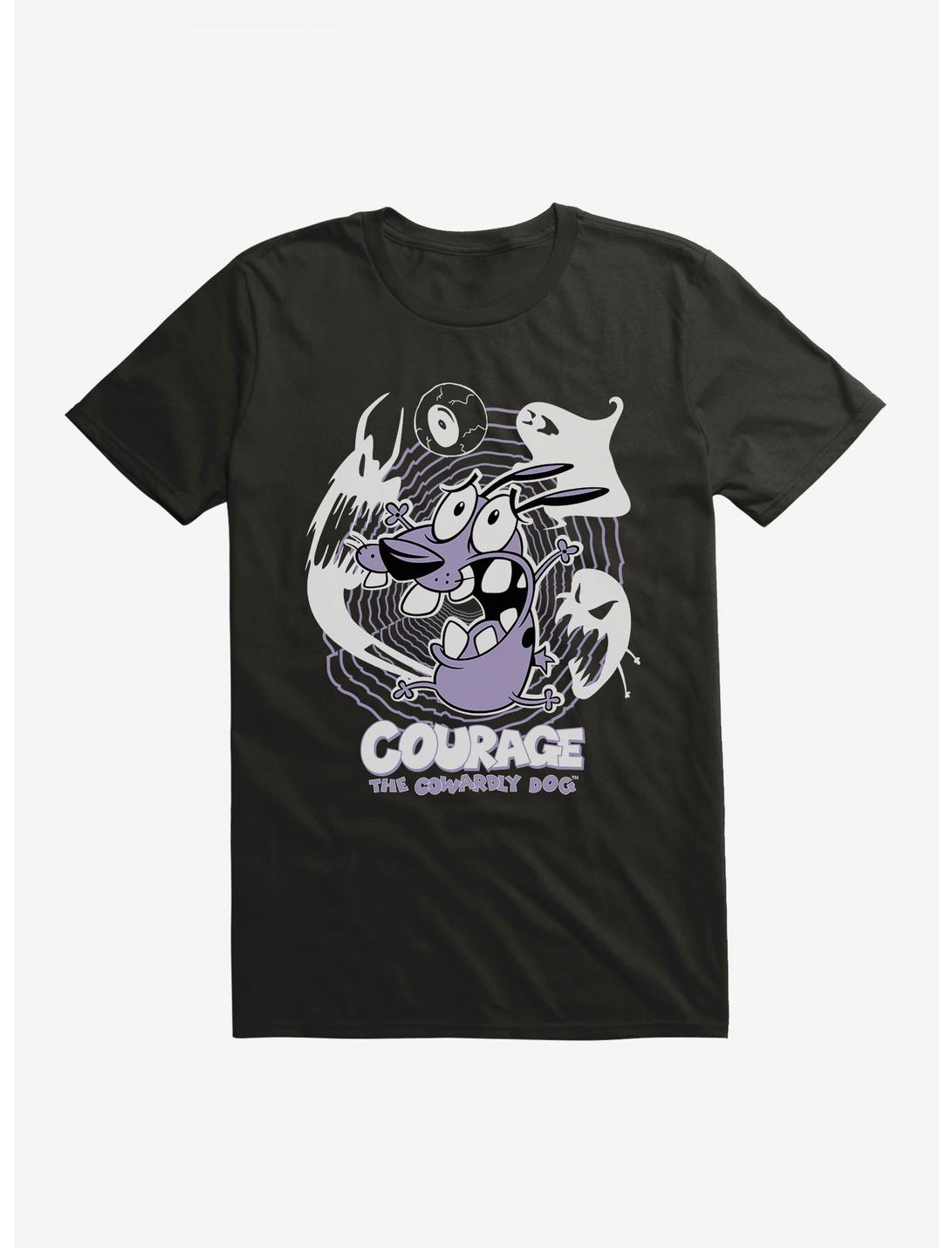 Courage The Cowardly Dog Ghosts T-Shirt, , hi-res