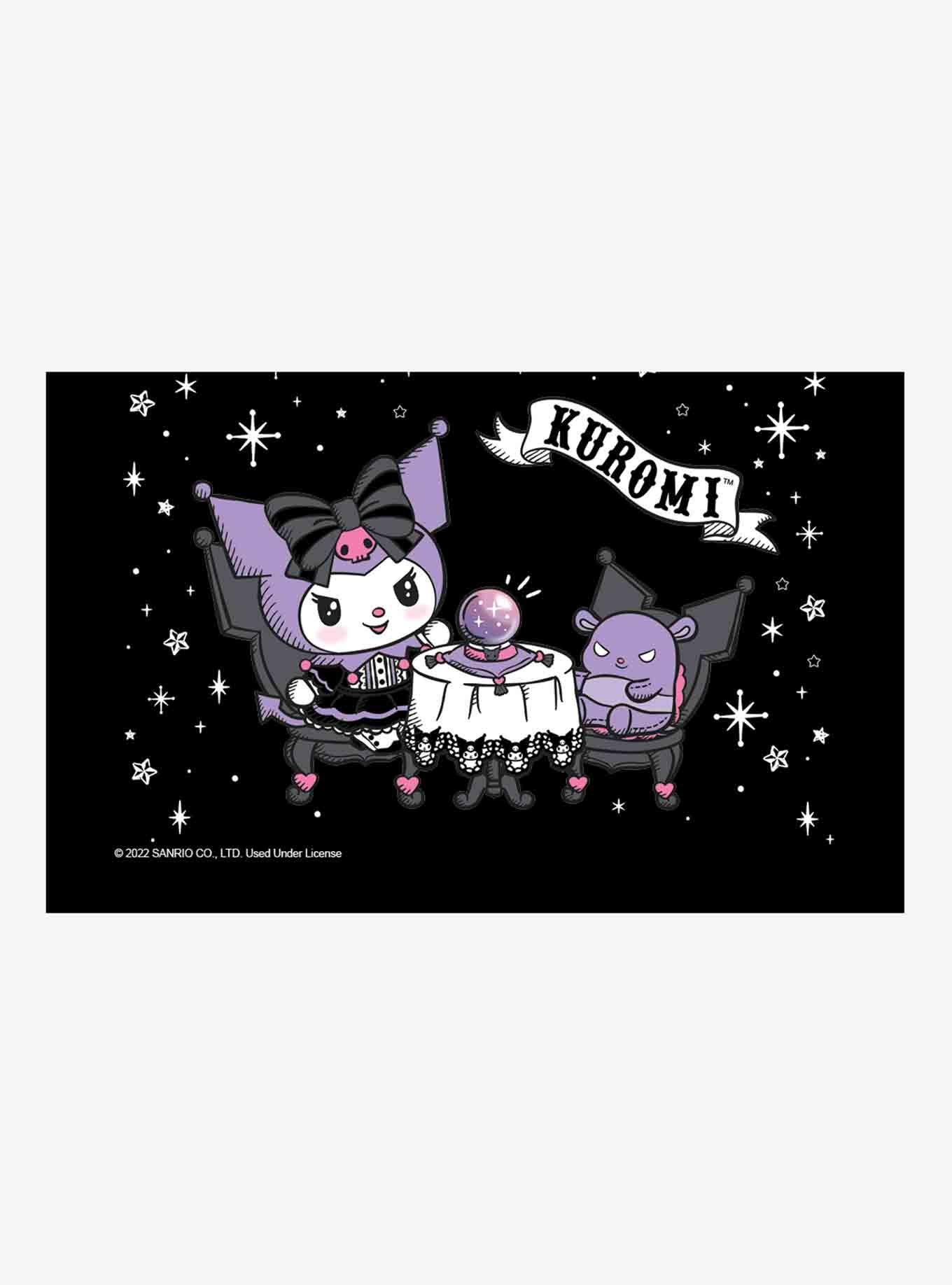 MY MELODY AND KUROMI GIFT CARD, BLACK, hi-res