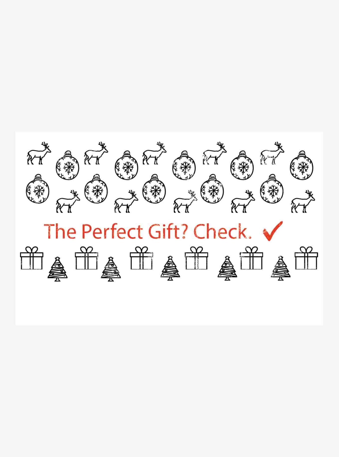 GC THE PERFECT GIFT $50 Gift Card, BLACK, hi-res