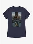 Marvel Black Panther: Wakanda Forever Poster Womens T-Shirt Box Lunch Web Exclusive, NAVY, hi-res