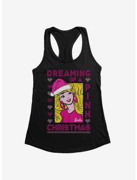 Barbie Pink Christmas Ugly Holiday Womens Tank Top, , hi-res