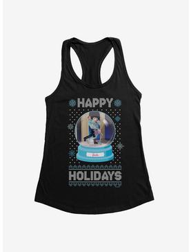 Barbie Snowglobe Ugly Holiday Holidays Womens Tank Top, , hi-res