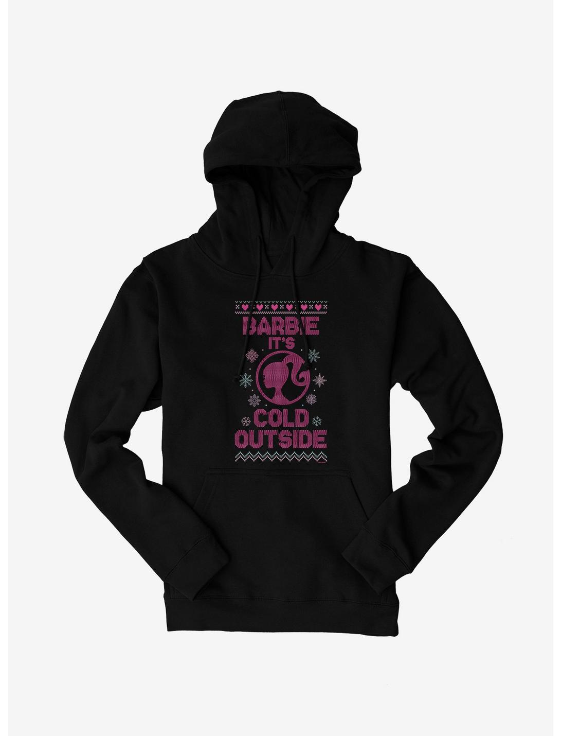 Barbie It's Cold Outside Ugly Holiday Hoodie, , hi-res